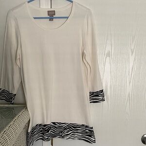 Chico size one tunic top size one